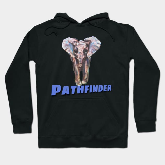 Wise Baby Elephant is a Pathfinder Hoodie by candimoonart